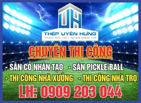 Dịch Vụ Thi Công Sân Pickleball Chất Lượng Cao Tại Tân Uyên, Bình Dương 